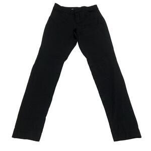 Old Navy Women’s Size 4 Black High Rise Pixie Skinny Trouser Pants Pocket Slacks